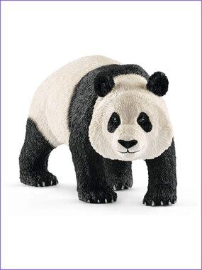 Schleich Giant Panda Male Wild Animal Figurine New w/Tag Add-On Item